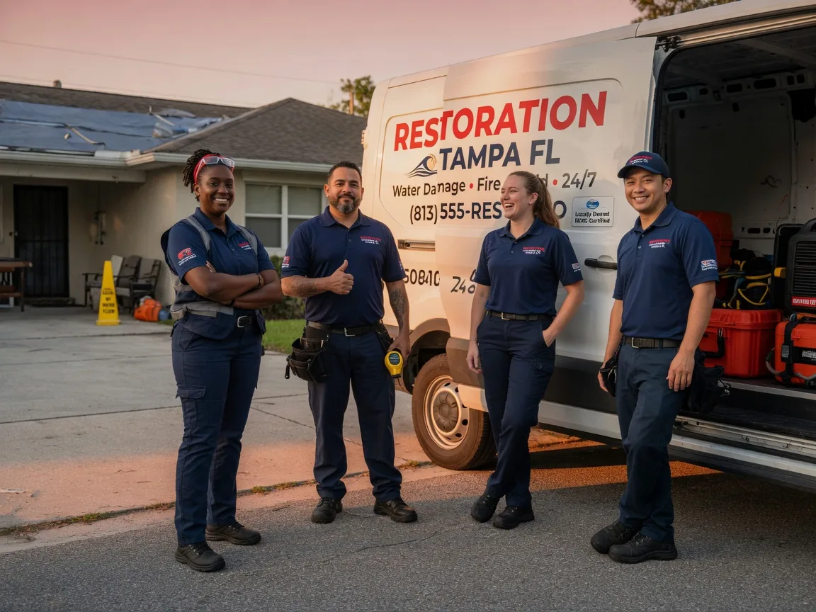 Water Damage Restoration company in Collinsville, OK